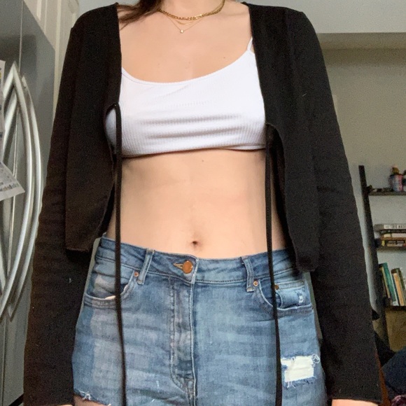 Cardigan with front tie - Picture 3 of 3